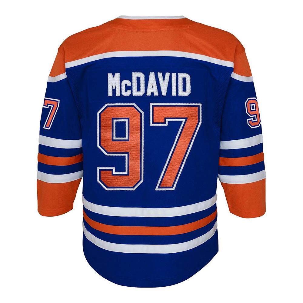 Youth Edmonton Oilers Connor McDavid Premier Jersey