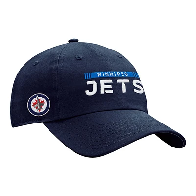 Winnipeg Jets Fanatics Authentic Pro Rink Unstructured Adjustable Hat