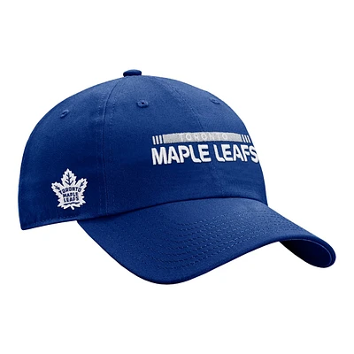 Toronto Maple Leafs Fanatics Authentic Pro Rink Unstructured Adjustable Hat