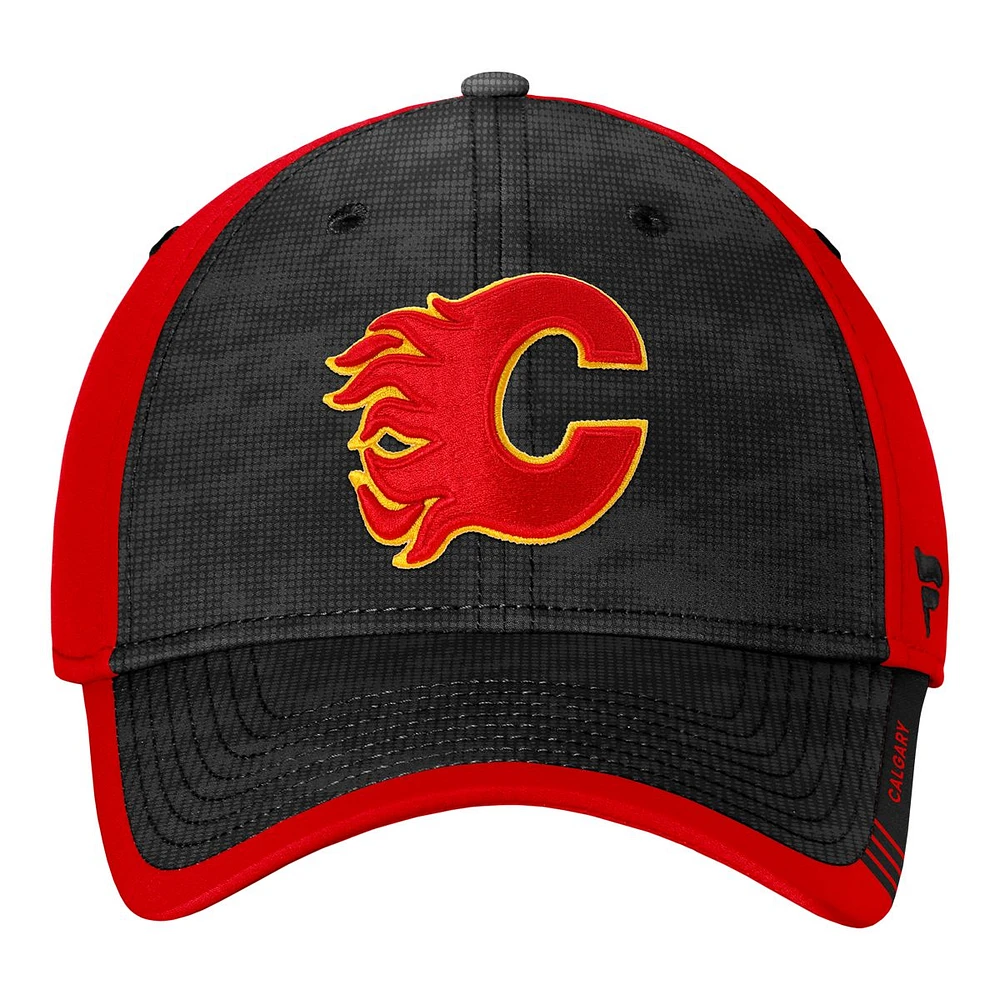 Calgary Flames Fanatics Authentic Pro Rink Flex Hat