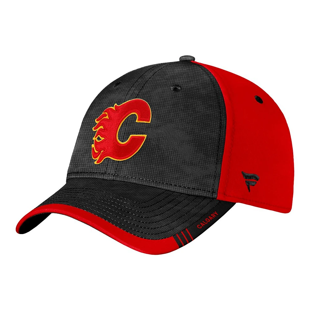 Calgary Flames Fanatics Authentic Pro Rink Flex Hat