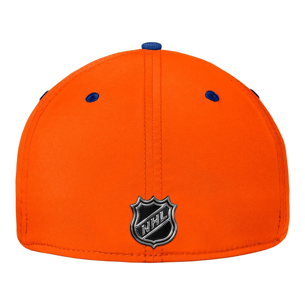 Edmonton Oilers Fanatics Authentic Pro Rink Flex Cap