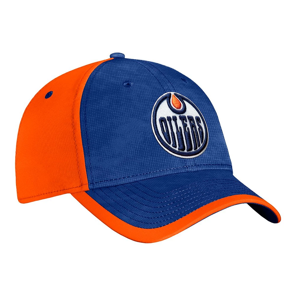 Edmonton Oilers Fanatics Authentic Pro Rink Flex Cap