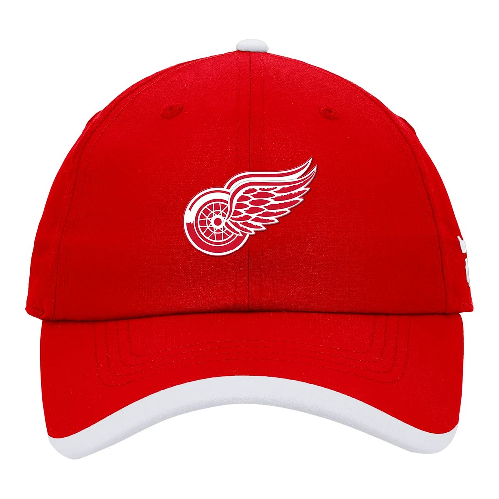 Detroit Red Wings Fanatics Authentic Pro Rink Unstruct Ripstop Cap