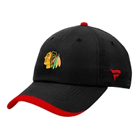 Chicago Blackhawks Fanatics Authentic Pro Rink Unstruct Ripstop Cap