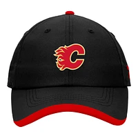 Calgary Flames Fanatics Authentic Pro Rink Unstruct Ripstop Cap