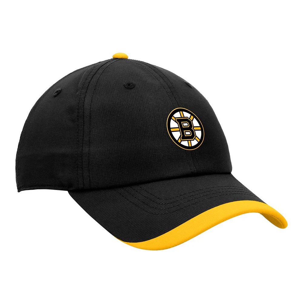 Boston Bruins Fanatics Authentic Pro Rink Unstruct Ripstop Cap