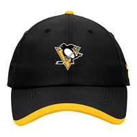 Pittsburgh Penguins Fanatics Authentic Pro Rink Unstruct Ripstop Cap