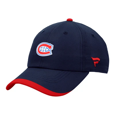 Montreal Canadiens Fanatics Authentic Pro Rink Unstruct Ripstop Cap