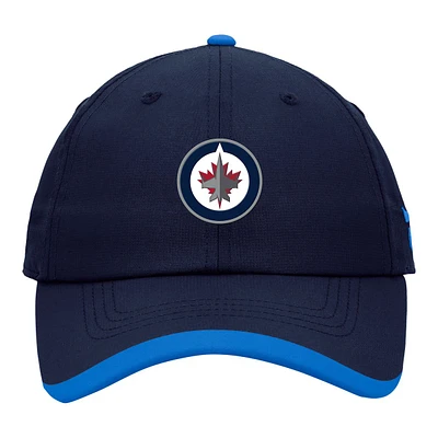 Winnipeg Jets Fanatics Authentic Pro Rink Unstruct Ripstop Cap