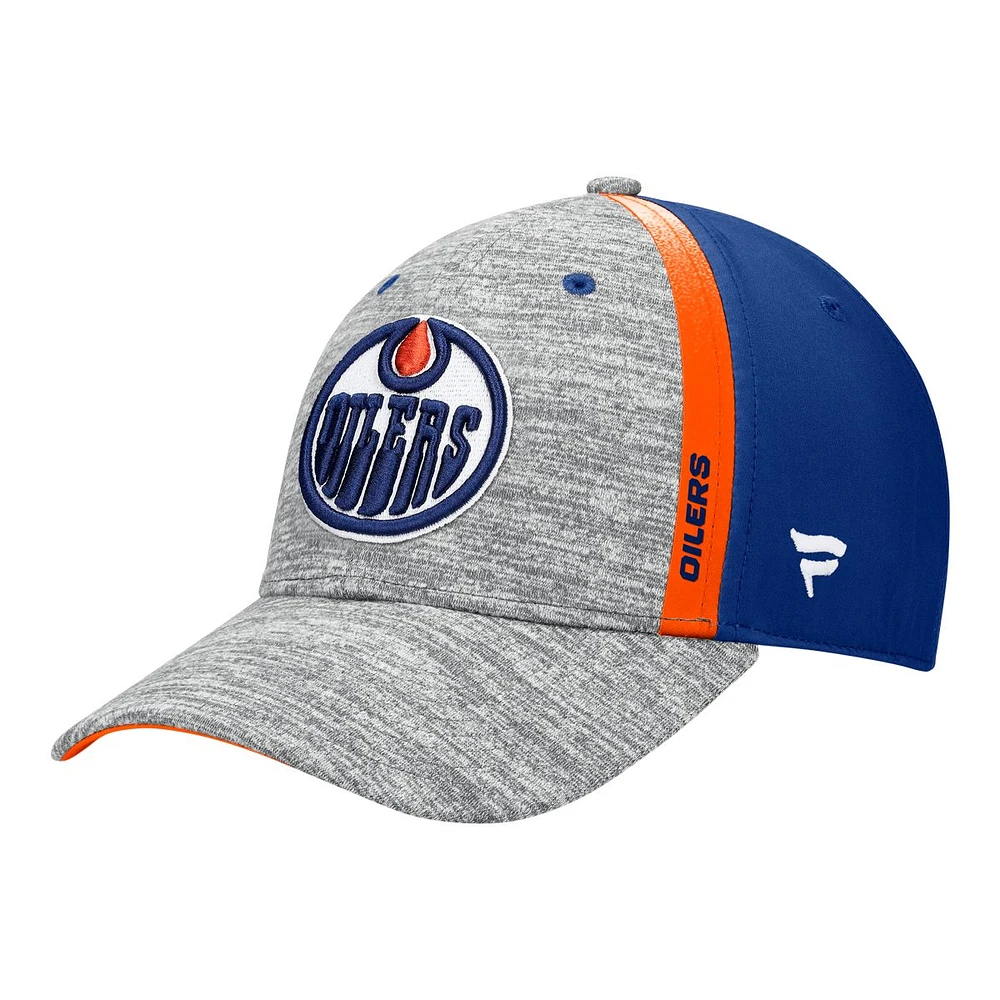 Edmonton Oilers Fanatics Defender Struct Flex Cap