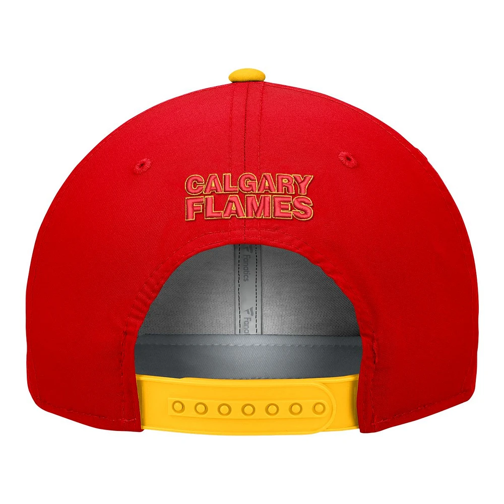 Calgary Flames Fanatics Defender Struct Cap