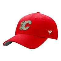 Calgary Flames Fanatics Women's Glimmer Struct Adjustable Cap