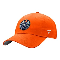 Edmonton Oilers Fanatics Women's Glimmer Struct Adjustable Cap