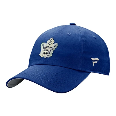 Toronto Maple Leafs Fanatics Women's Glimmer Struct Adjustable Cap