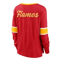 Calgary Flames Fanatics Women's Effervescent Long Sleeve Shirt