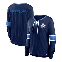 Winnipeg Jets Fanatics Women's Effervescent Long Sleeve Shirt