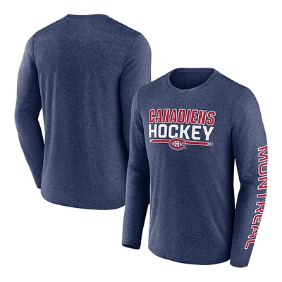 Montreal Canadiens Fanatics Sweep Long Sleeve Shirt