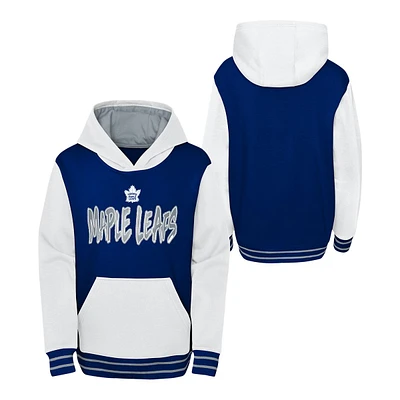 Youth Toronto Maple Leafs Outerstuff Reverse Retro Fleece Hoodie