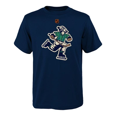 Youth Vancouver Canucks Outerstuff Reverse Retro Logo T Shirt