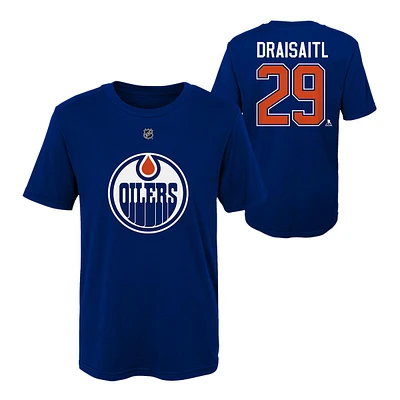 Child Edmonton Oilers Outerstuff Leon Draisaitl Player T Shirt