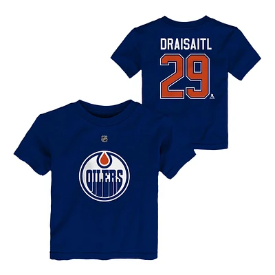 Toddler Edmonton Oilers Outerstuff Leon Draisaitl Player T Shirt