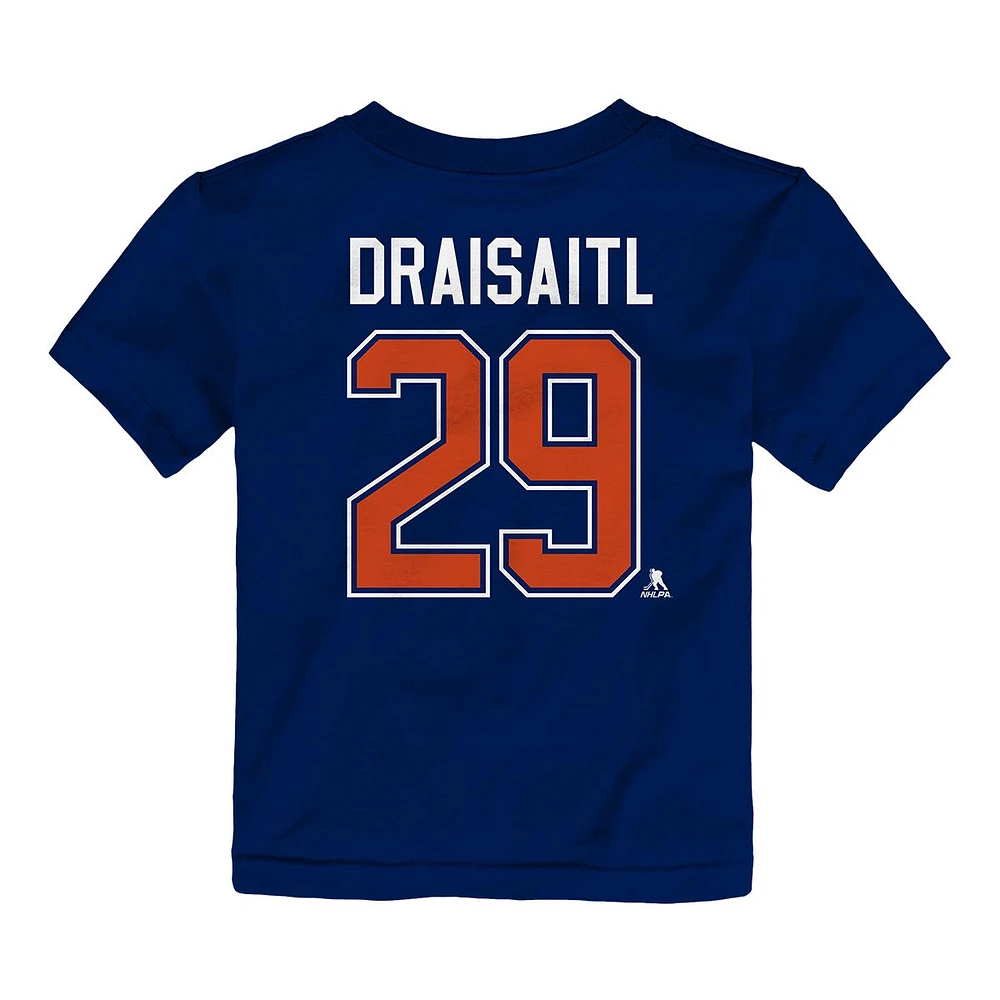 Toddler Edmonton Oilers Outerstuff Leon Draisaitl Player T Shirt