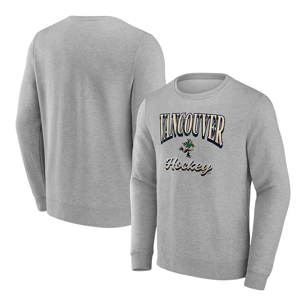 Vancouver Canucks Fanatics Reverse Retro Fleece Sweatshirt