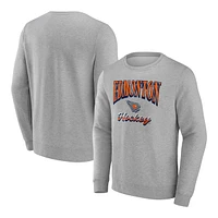 Edmonton Oilers Fanatics Reverse Retro Neck Fleece Sweatshirt