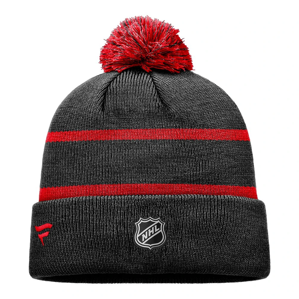 Ottawa Senators Fanatics Reverse Retro Pom Knit Hat