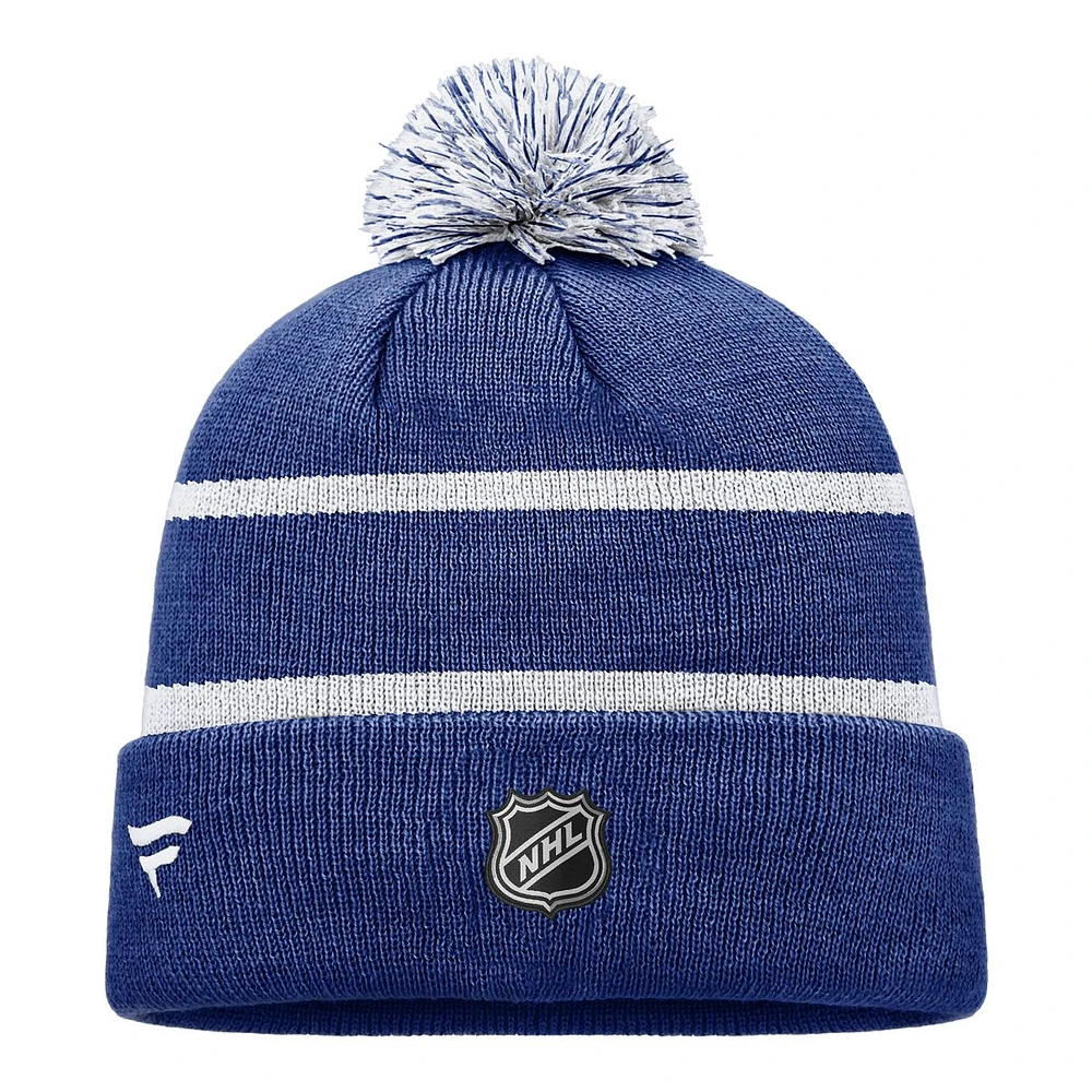 Toronto Maple Leafs Fanatics Reverse Retro Pom Knit Hat