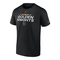 Vegas Golden Knights Fanatics Authentic Pro Reverse Retro Cotton T Shirt