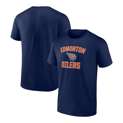 Edmonton Oilers Fanatics Reverse Retro Cotton T Shirt