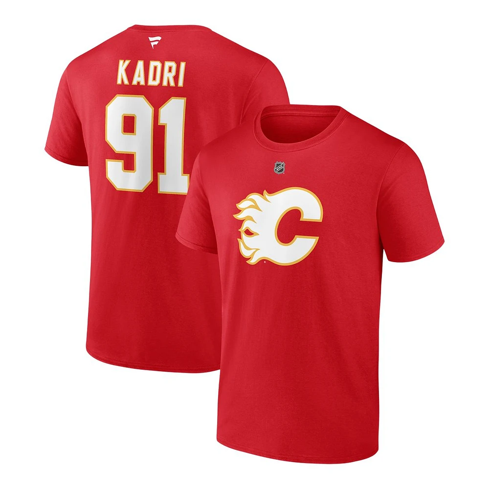 Calgary Flames Fanatics Stacked Player T Shirt