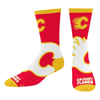 Calgary Flames For Bare Feet Still Fly Socks