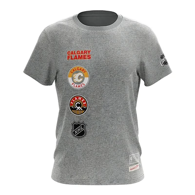 Calgary Flames Mitchell & Ness City Collection T Shirt