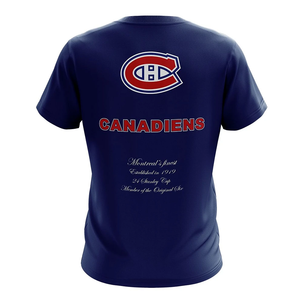 Montreal Canadiens Mitchell & Ness Graduation T Shirt