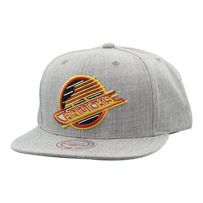 Vancouver Canucks Mitchell & Ness Heather Cap