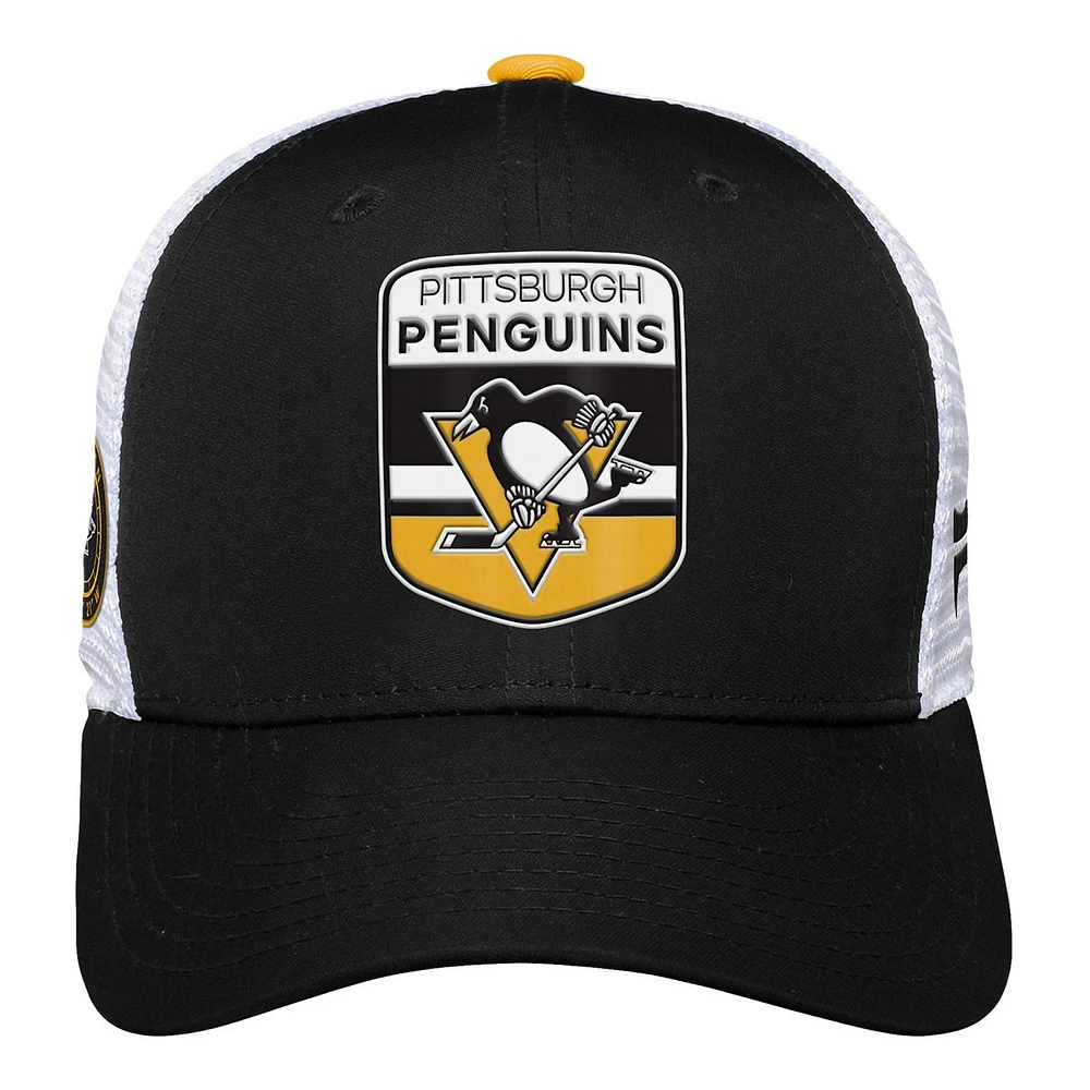 Youth Pittsburgh Penguins Outerstuff Truck Draft Cap