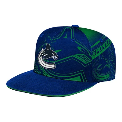 Youth Vancouver Canucks Outerstuff Impact Fashion Snapback Cap