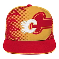 Youth Calgary Flames Outerstuff Impact Fashion Snapback Cap