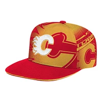 Youth Calgary Flames Outerstuff Impact Fashion Snapback Cap