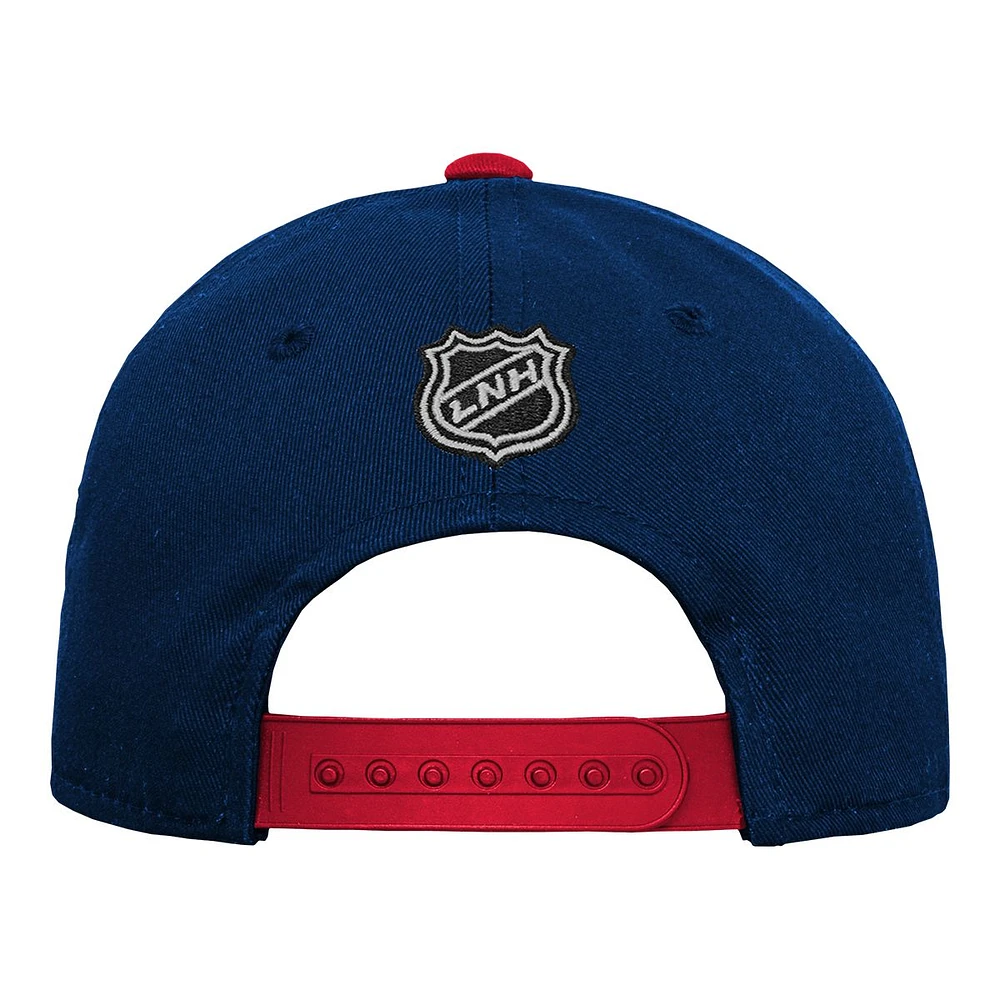 Youth Montreal Canadiens Outerstuff Precurved Snapback Cap