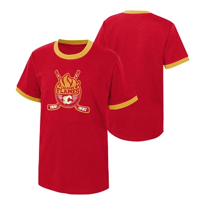 Youth Calgary Flames Outerstuff Ice City T Shirt