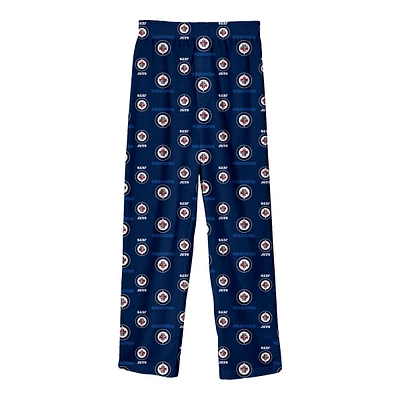 Toddler Winnipeg Jets NHL Team Colored Printed Pants