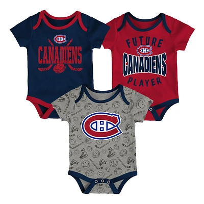 Infant Montreal Canadiens NHL Full Strength Creeper Set