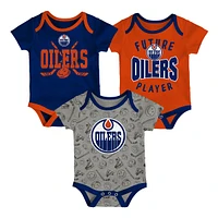 Infant Edmonton Oilers NHL Full Strength Creeper Set