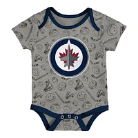 Infant Winnipeg Jets NHL Full Strength Creeper Set