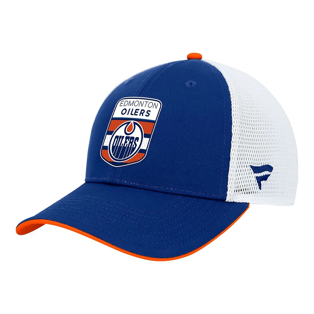 Edmonton Oilers Fanatics Authentic Pro Draft Cap