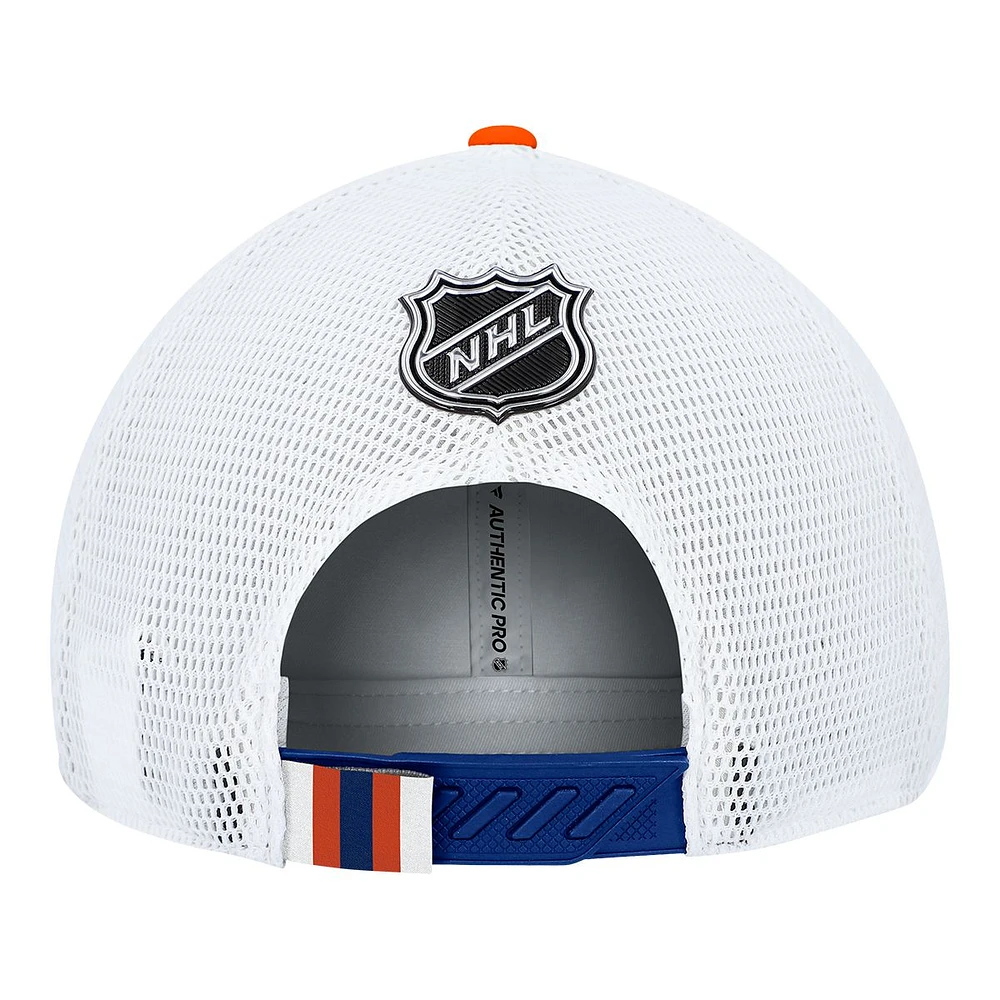 Edmonton Oilers Fanatics Authentic Pro Draft Cap